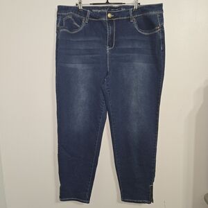P#17 Avenue Denim Size 20 Women's Blue‎ Jeans
